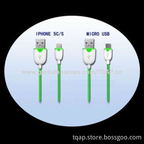 8-pin to USB Data Sync Charger Color Cable, 1.0m Length